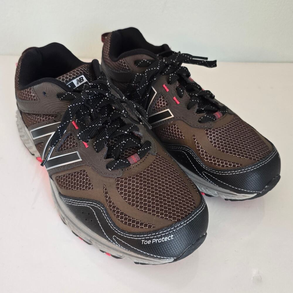 New Balance 510v4 Trail Running Shoe Mens 8.5 All Terrain Brown Black Outdoor